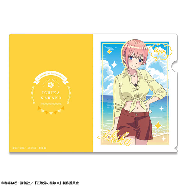 五等分の花嫁* クリアファイル デザイン01(中野一花)[ライセンスエージェント]