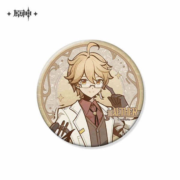 原神 影を狩りてシリーズ 缶バッジ 空 Bタイプ[miHoYo]《発売済