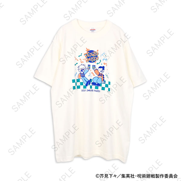 呪術廻戦 アグリーセーターパーティー！ クルーネックTシャツ(五条・夏油/懐玉・玉折)Sサイズ[マークウッド]