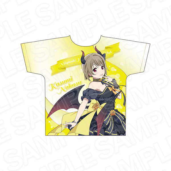 ラブライブ！虹ヶ咲学園スクールアイドル同好会 フルグラフィックTシャツ 中須かすみ 天使と悪魔 ver[コンテンツシード]