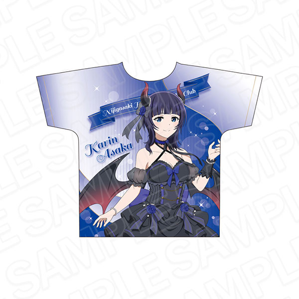 ラブライブ！虹ヶ咲学園スクールアイドル同好会 フルグラフィックTシャツ 朝香果林 天使と悪魔 ver[コンテンツシード]