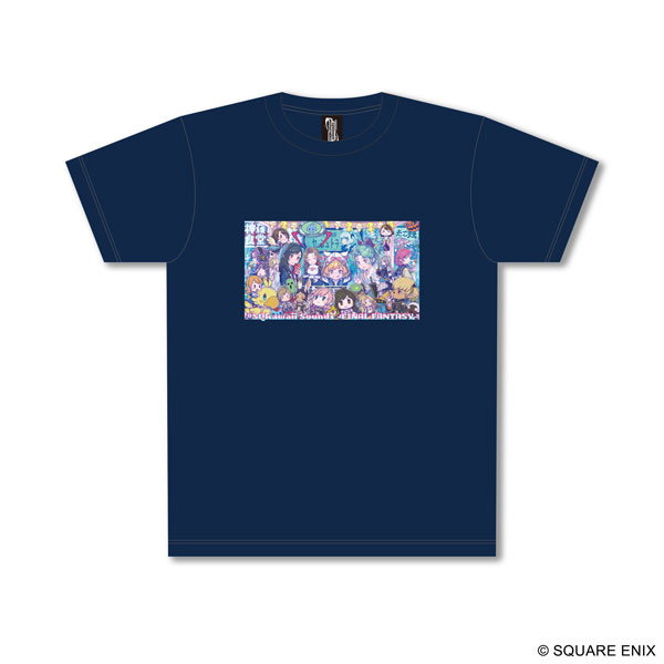 #SQkawaii Sounds -FINAL FANTASY- Tシャツ ネイビー[スクウェア・エニックス]