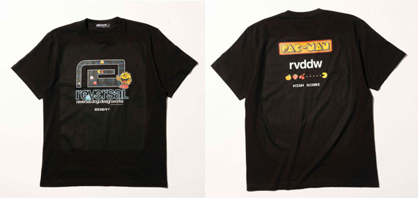 PACMAN NEON TUBE BIG MARK TEE ブラック S rvpcmn001[reversal.dogi.design.works]