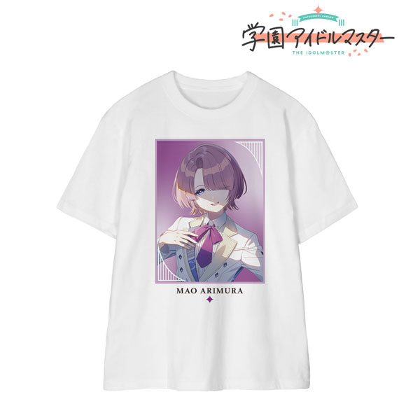 学園アイドルマスター 有村麻央 Tシャツ メンズ S[アルマビアンカ]