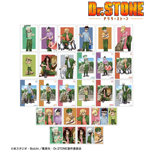 TVアニメ「Dr.STONE」 描き下ろし 飼育係ver. トレーディングポストカード 23個入りBOX[アルマビアンカ]