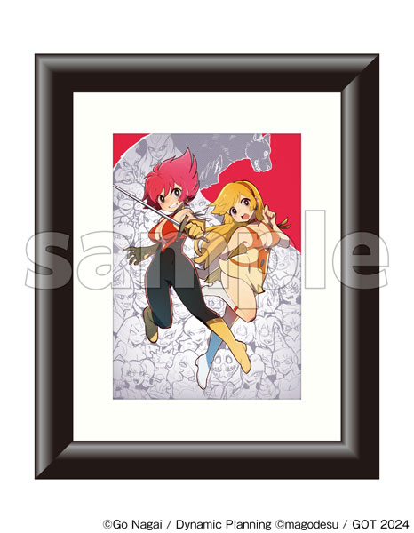 【前入金 銀行振込のみ】Cutie＆Honey 複製画 magodesu (直筆サイン・シリアルナンバー入り)[ジーオーティー] 同梱不可