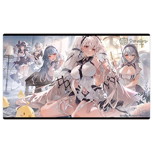 アズールレーン ラバーマット(フォーミダブル＆シリアス＆ダイドー＆ハーマイオニー＆チェシャー)[カーテン魂]