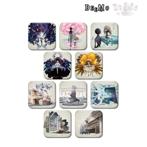 DEEMO ＆ DEEMO II トレーディング楽曲イラストスクエア缶バッジ 10個入りBOX[アルマビアンカ]