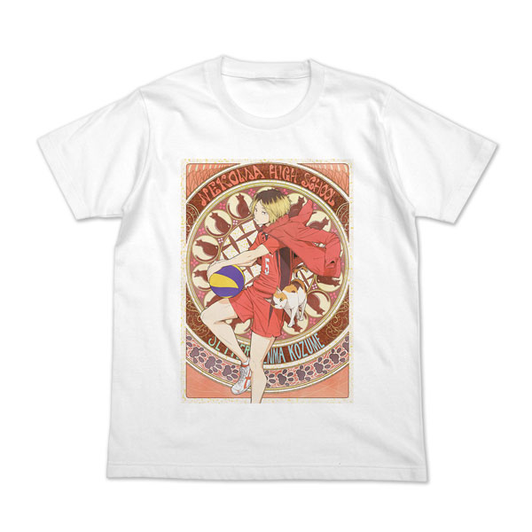 ハイキュー！！ 孤爪研磨 フルカラーTシャツ 飛翔Ver./WHITE-L[コスパ]《在庫切れ》