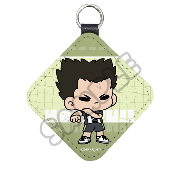 「ハイキュー！！」みんなmochocho化大作戦！第3弾 レザーチャーム M-YG(鷲尾辰生)[シンクイノベーション]《在庫切れ》