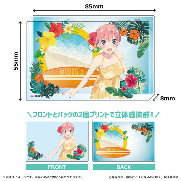 五等分の花嫁* アクリルブロック 中野一花[清水産業]