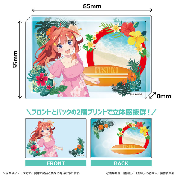 五等分の花嫁* アクリルブロック 中野五月[清水産業]