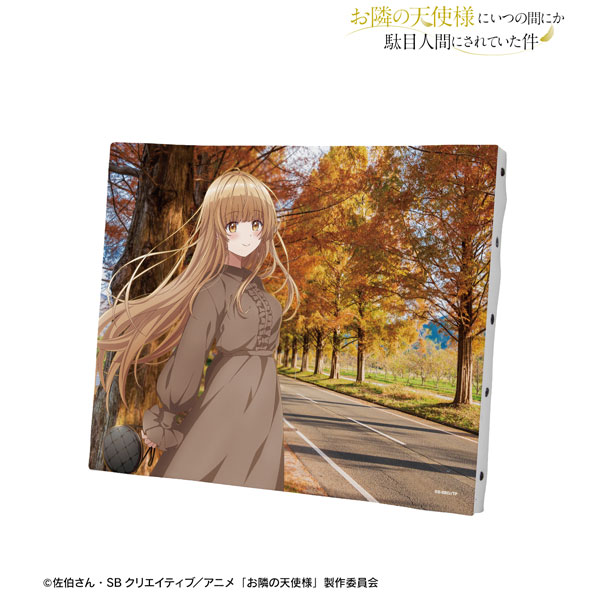 TVアニメ「お隣の天使様にいつの間にか駄目人間にされていた件」 椎名真昼 滋賀ver. キャンバスボード[アルマビアンカ]《在庫切れ》