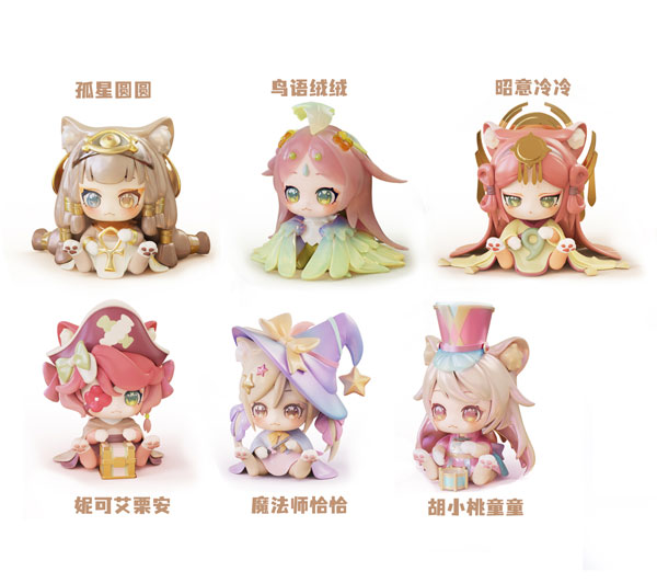 Cat Moni 2.0 ファンタジーアイランドシリーズ トレーディングフィギュア 6個入りBOX[sweet Emilya]