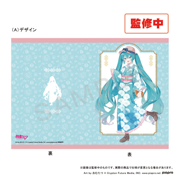 初音ミク×甲州印伝 A4クリアファイル Aデザイン[加藤商会]