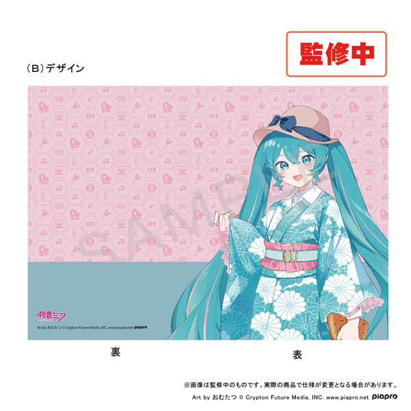 初音ミク×甲州印伝 A4クリアファイル Bデザイン[加藤商会]