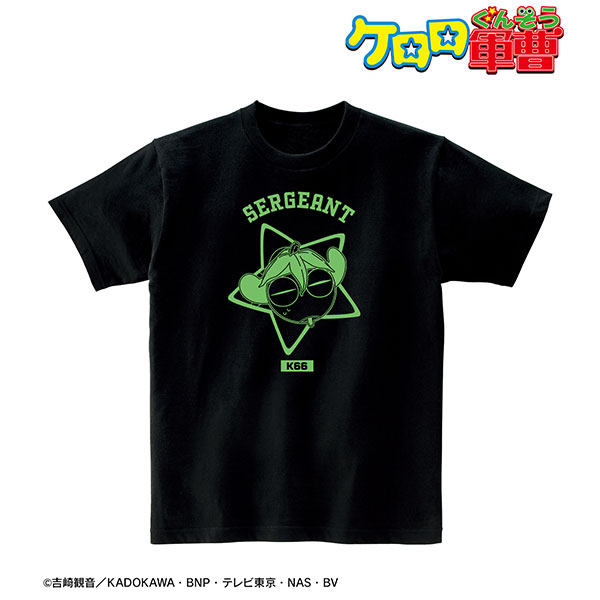 アニメ『ケロロ軍曹』 ケロロ軍曹 カレッジTシャツ メンズ S[アルマビアンカ]