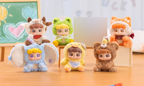 QKID 動物幼稚園シリーズ ブラインドボックス 6個入りBOX[JOTOYS]