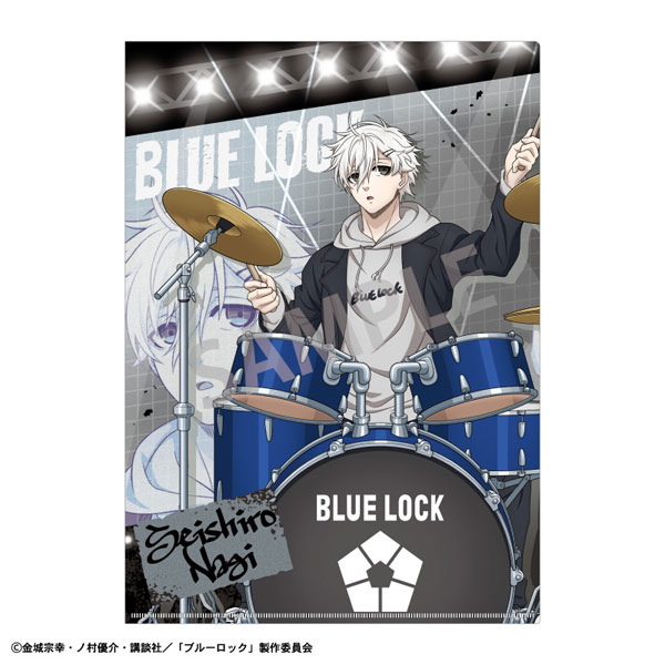 ブルーロック A4シングルクリアファイル 凪誠士郎/ロックバンド[カミオジャパン]