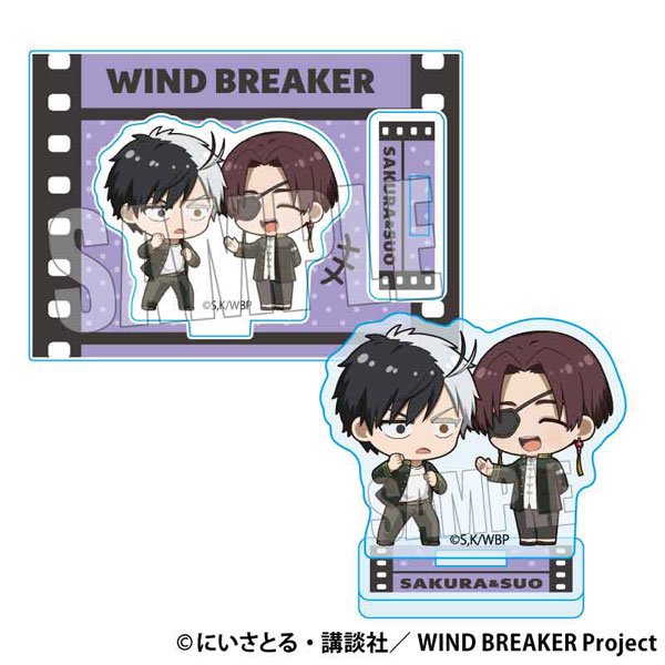 WIND BREAKER ぷちめもっ！ミニスタンド 桜遥＆蘇枋隼飛[ベルハウス]