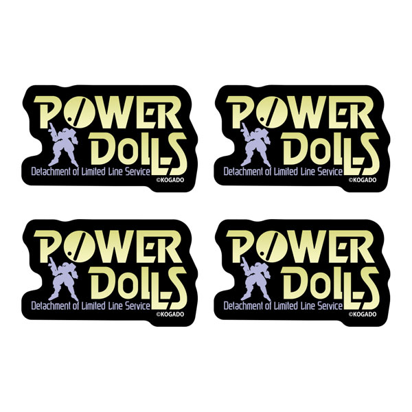 POWER DoLLS ロゴ ミニステッカーセット[コスパ]