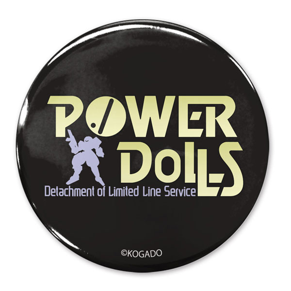 POWER DoLLS ロゴ 65mm缶バッジ[コスパ]