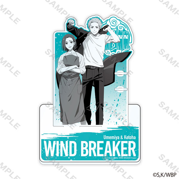 WIND BREAKER アクリルペンスタンド モノカラー (梅宮＆ことは)[YTE]