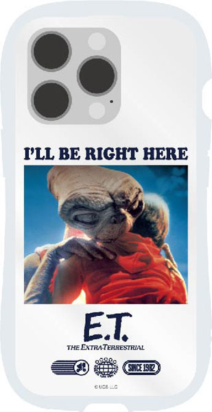 E.T. iPhone16Pro 対応クリスタルクリアケース[グルマンディーズ]