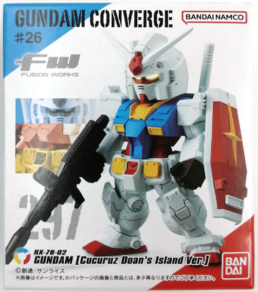 【中古】FW GUNDAM CONVERGE ♯26 ガンダム(ククルス・ドアンの島版)[バンダイ]