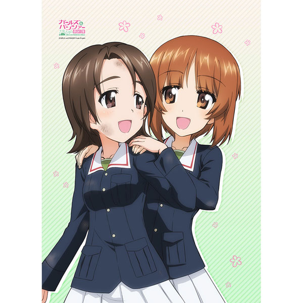 ガールズ＆パンツァー 最終章 B2タペストリー(西住みほ＆澤梓