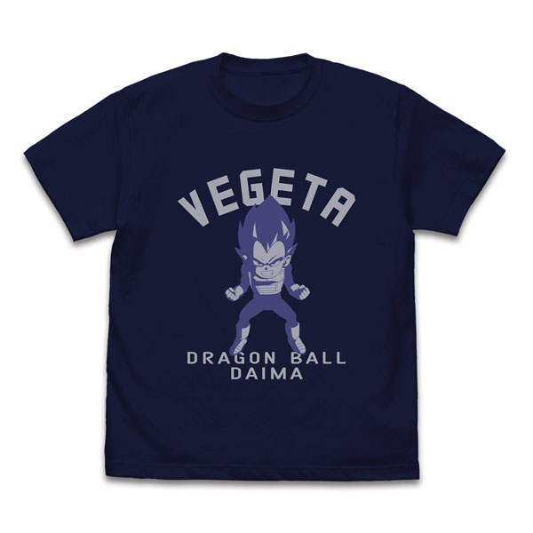 ドラゴンボールDAIMA ベジータ(ミニ) Tシャツ/NAVY-S[コスパ]