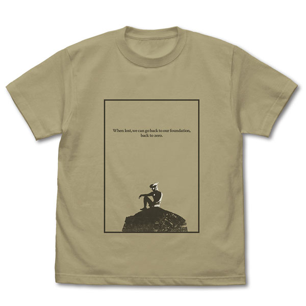 ウルトラマンゼロ たたずむウルトラマンゼロ Tシャツ/SAND KHAKI-S[コスパ]