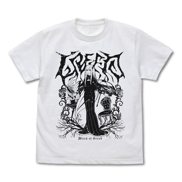 Re：ゼロから始める異世界生活 強欲の魔女 エキドナ Tシャツ/WHITE-S（再販）[コスパ]《１１月予約》