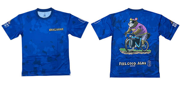 GORIDE PRCCA 3バックポケット付きワイドTシャツ グラベアー ブルー S[ファイス]《在庫切れ》