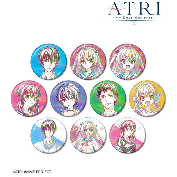 アニメ「ATRI -My Dear Moments-」 トレーディング Ani-Art オーロラ缶バッジ 10個入りBOX[アルマビアンカ]