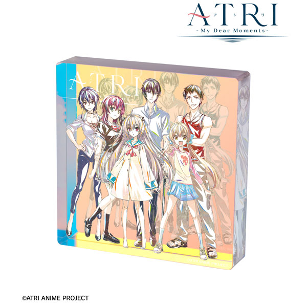 アニメ「ATRI -My Dear Moments-」 集合 Ani-Art オーロラアクリルブロック[アルマビアンカ]