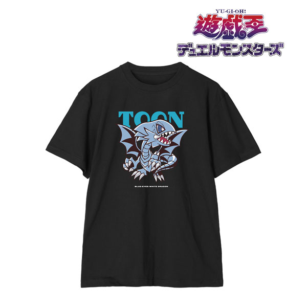 遊☆戯☆王デュエルモンスターズ 青眼の白龍 トゥーン・ワールド テイストデフォルメ 第3弾 Tシャツ メンズ S[アルマビアンカ]