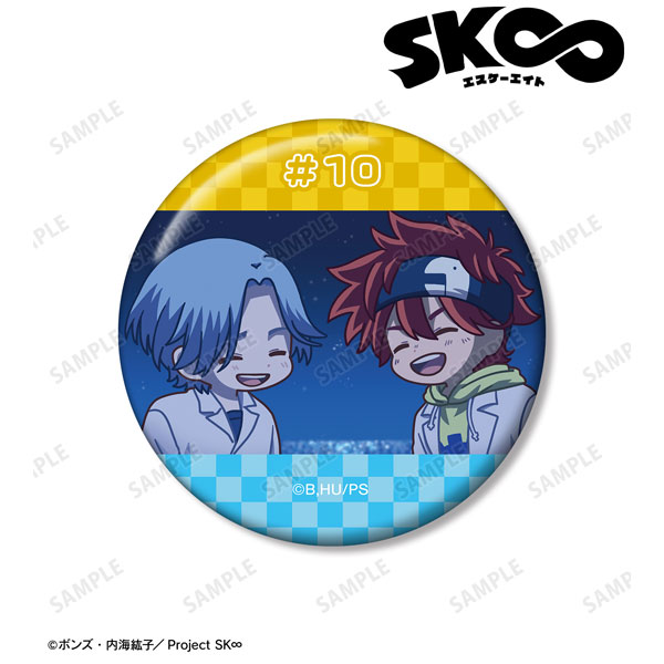 SK∞ エスケーエイト 暦＆ランガ ゆるコマ 100mm缶バッジ ver.C[アルマ