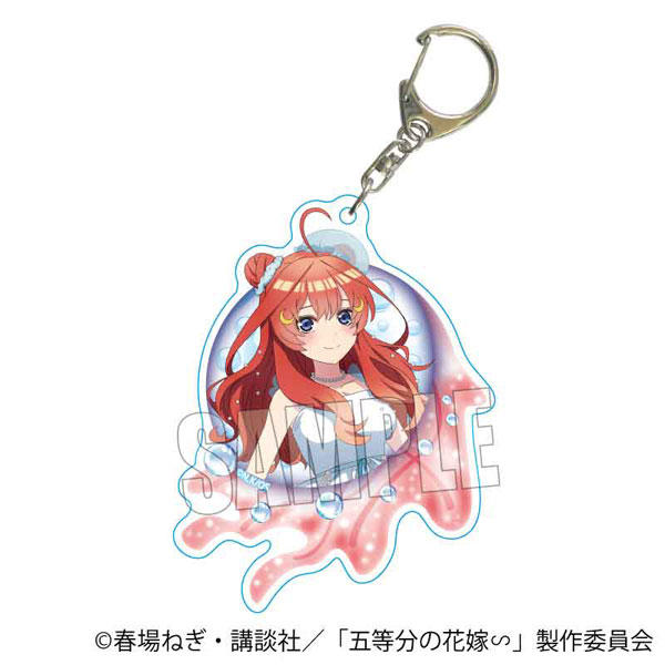 五等分の花嫁∽ ちょいデカアクリルキーホルダー 中野五月 くらげドレスver.[ベルハウス]