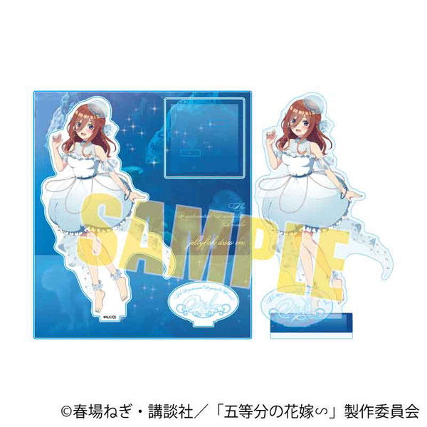 五等分の花嫁∽ アクリルスタンド 中野三玖 くらげドレスver