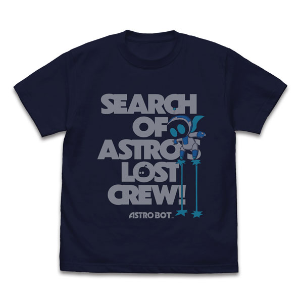 ASTRO BOT アストロ 大捜索 Tシャツ/NAVY-S[コスパ]