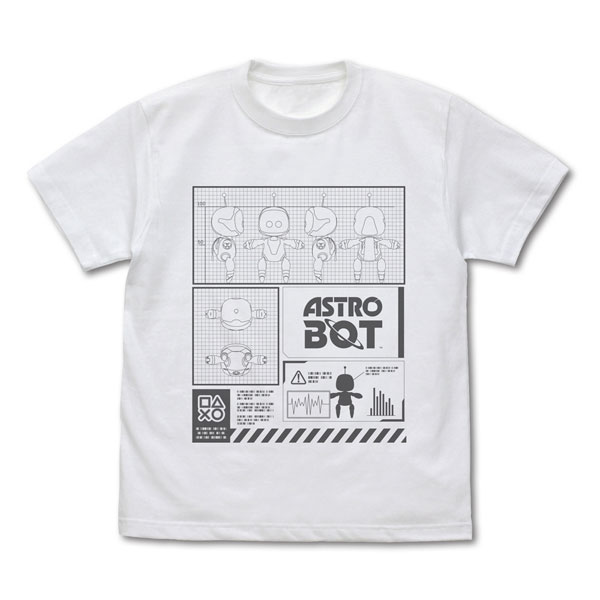 ASTRO BOT アストロ ディテール Tシャツ/WHITE-XL[コスパ]