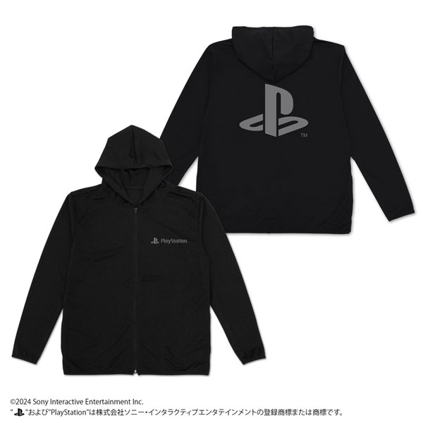 プレイステーション 薄手ドライパーカー for PlayStation/BLACK-M[コスパ]