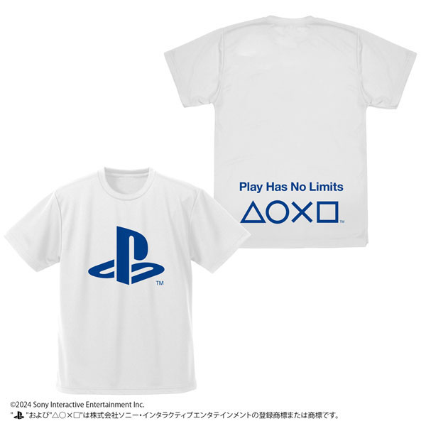 プレイステーション ドライTシャツ for PlayStation/WHITE-S[コスパ]