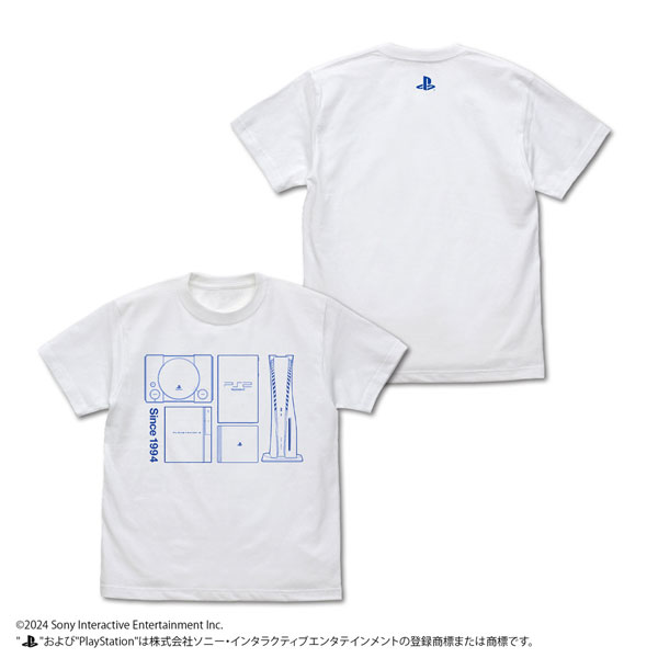 プレイステーション Tシャツ for PlayStation(Hardware)/WHITE-S[コスパ]