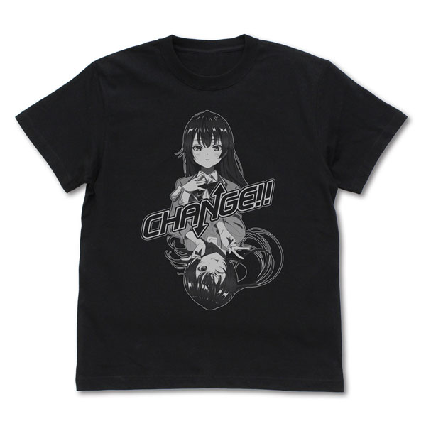 TVアニメ「時々ボソッとロシア語でデレる隣のアーリャさん」 周防有希のCHANGE Tシャツ/BLACK-S[コスパ]