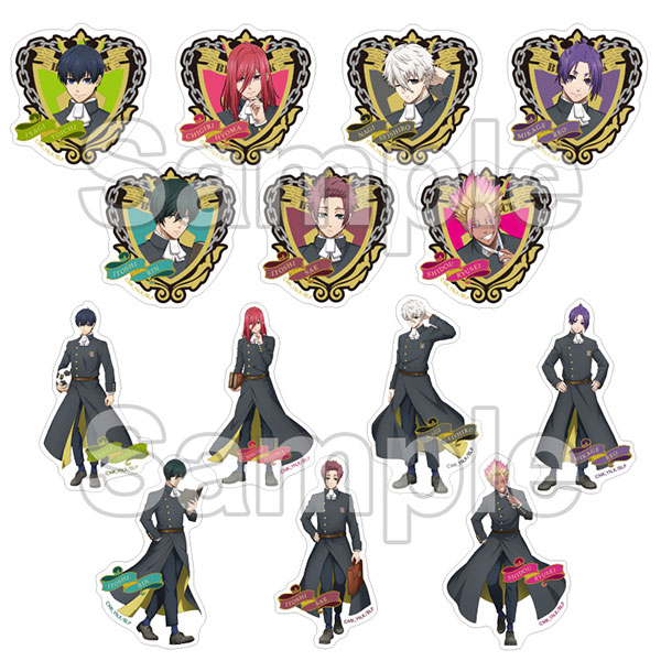 ブルーロック トレーディングステッカー BLUE LOCK ACADEMY 14個 ブルーロック トレーディングステッカー BLUE LOCK ACADEMY 14個
