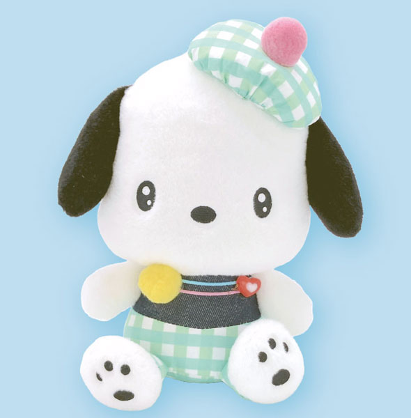 サンリオキャラクターズ ギンガムデニム ポチャッコ S[ナカジマ