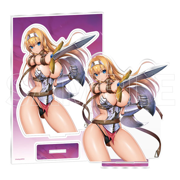 【限定販売】クイーンズブレイド コラボカフェ アクリルスタンド 流浪の戦士レイナ[ホビージャパン]