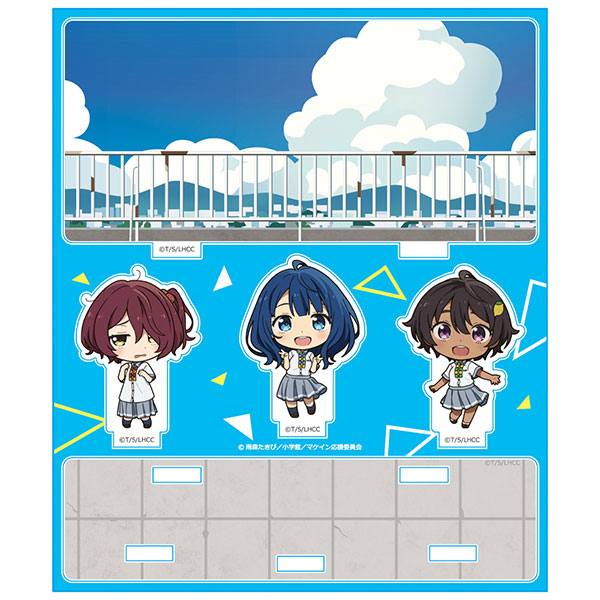 負けヒロインが多すぎる！ アクリルジオラマ 杏菜＆檸檬＆知花[アズメーカー]《発売済・在庫品》
